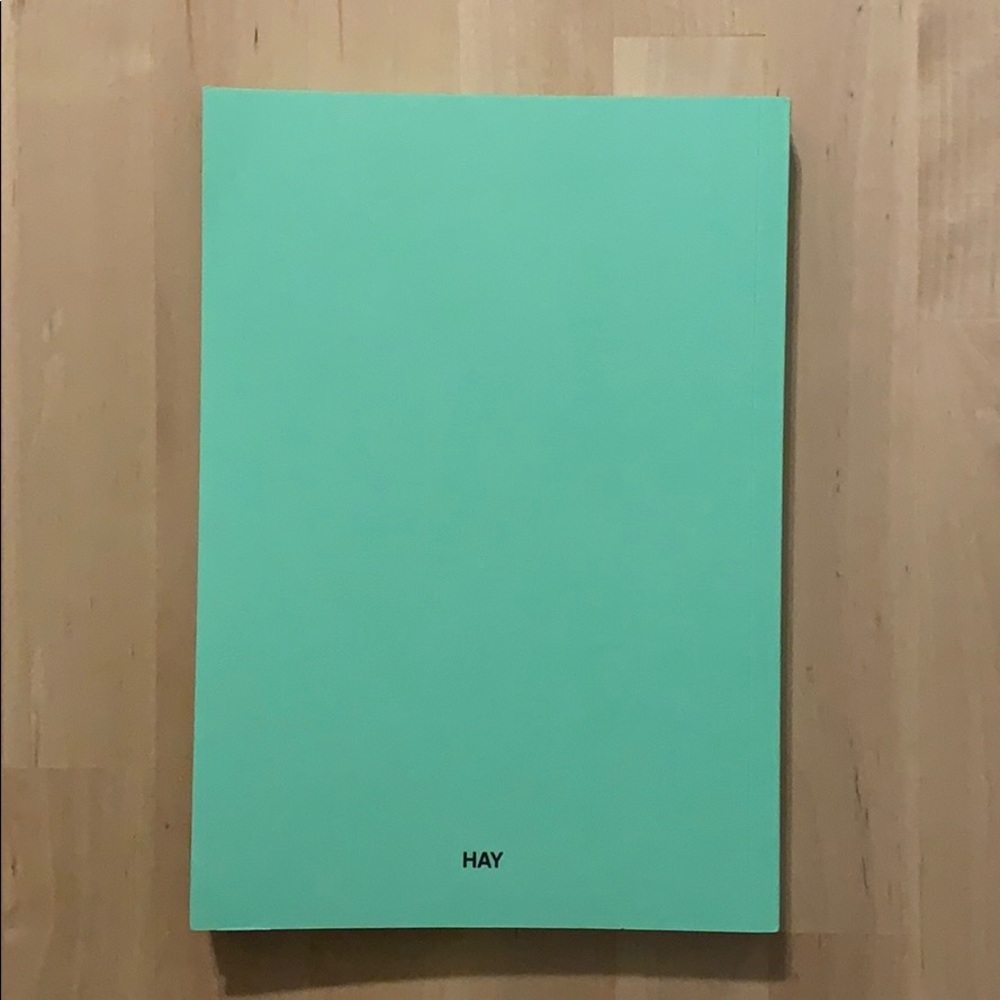 Green Notebook from HAY